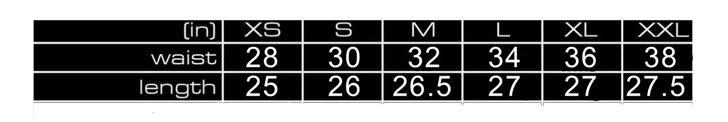36er 3/4 shorts